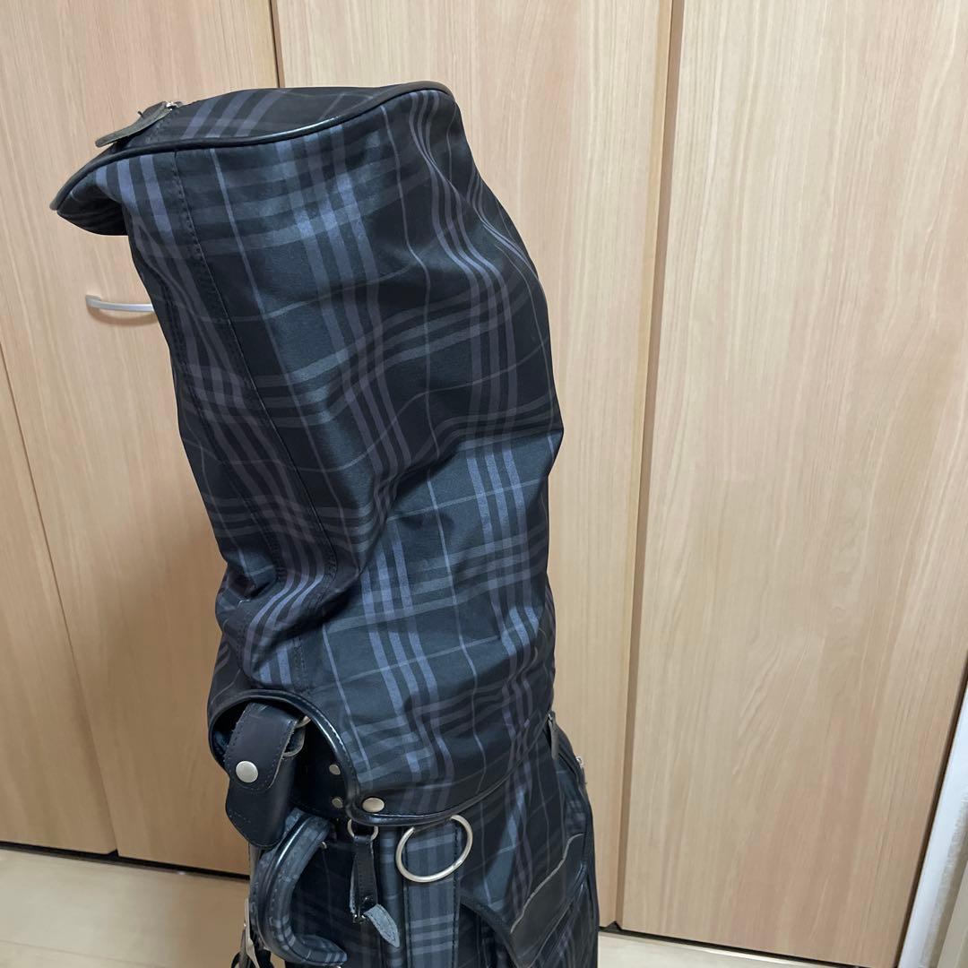 バーバリー　キャディバッグ　チェック柄