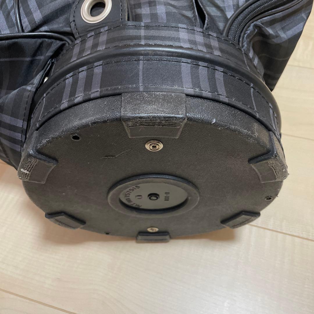 バーバリー　キャディバッグ　チェック柄