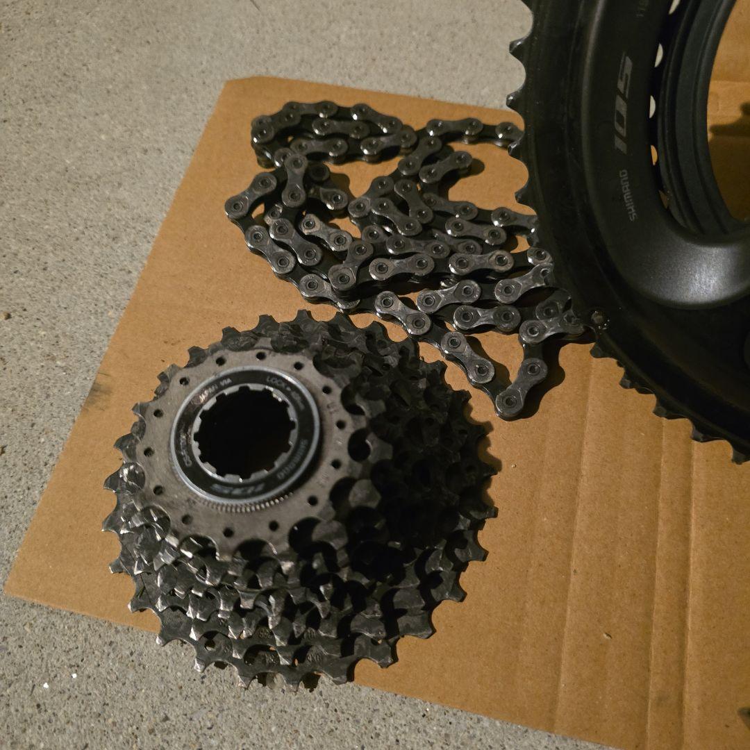 R7000 機械式105 コンポセット ブレーキ＋7000円