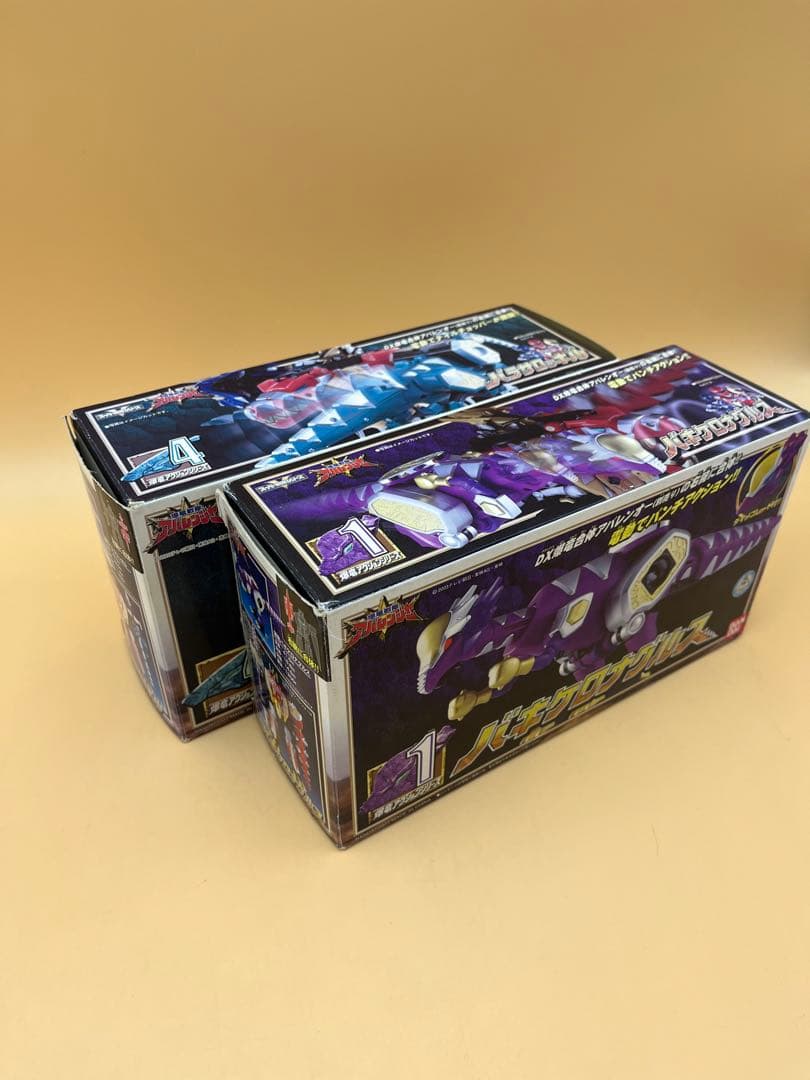 アバレンジャー　爆竜アクションシリーズ　2種セット　当時物　2003