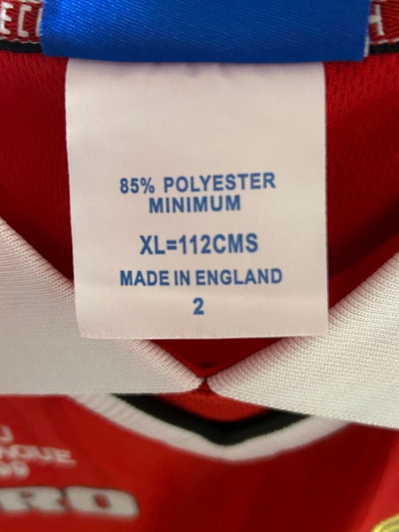 1999 マンチェスター・ユナイテッド　ユニフォーム ギグス CL Final