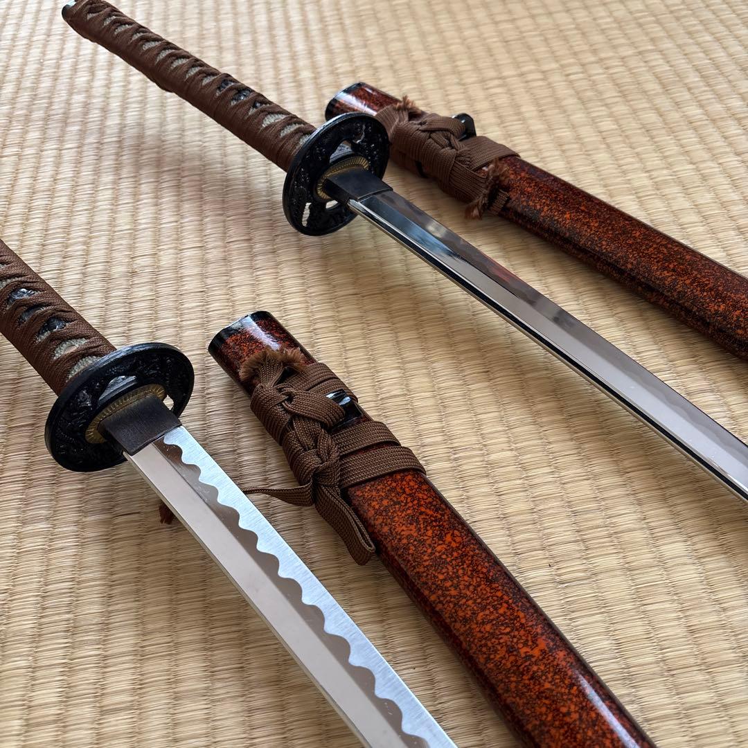 模造刀　日本刀 大刀と小刀のセット