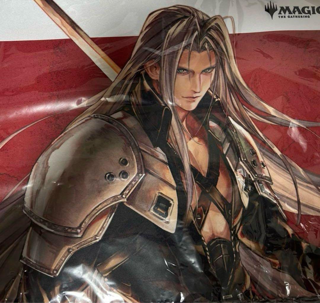 威名のソルジャー、セフィロス プレイマット MTG FF 限定構築戦　統率者