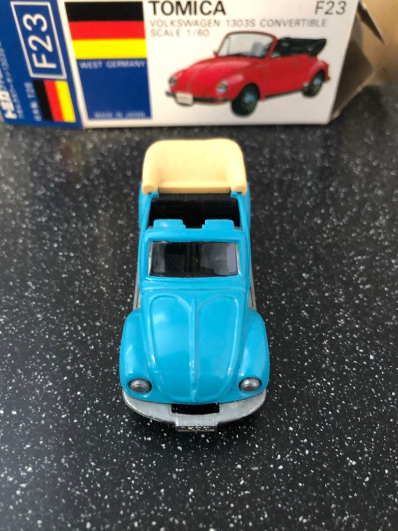 高島屋 特注 トミカ 青箱 F23 フォルクスワーゲン1303S コンバーチブル