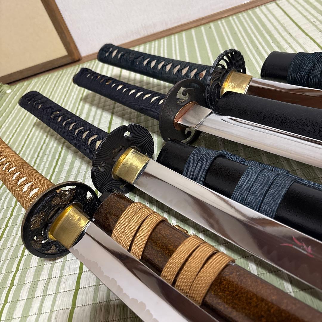 模造刀　模擬刀　武士　侍　伝統工芸　剣　ソード　太刀　　鞘　鍔　セット