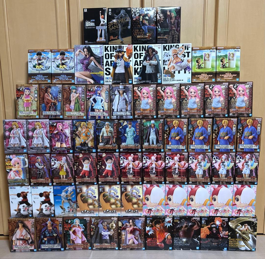 ワンピース　プライズフィギュア　64点セット　まとめ売り