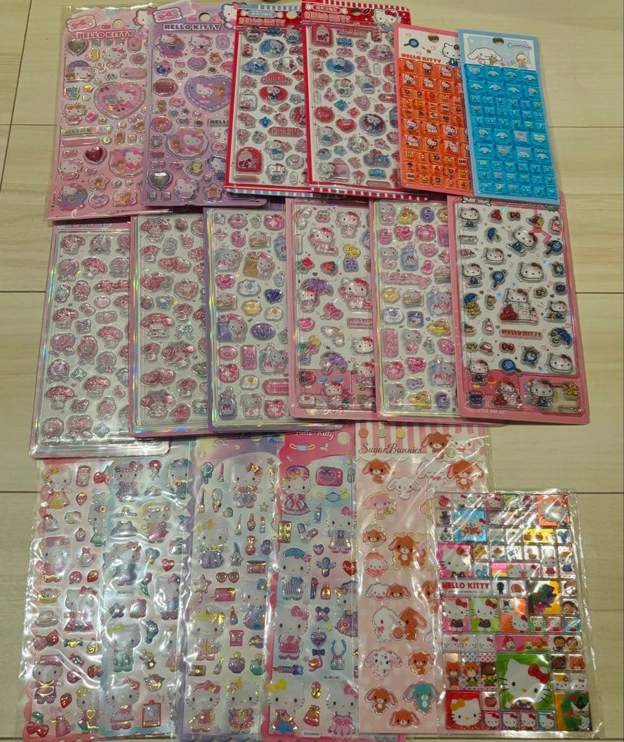 新品　ボンボンドロップシール　サンリオ　うるちゅる　正規品　91枚セット　.