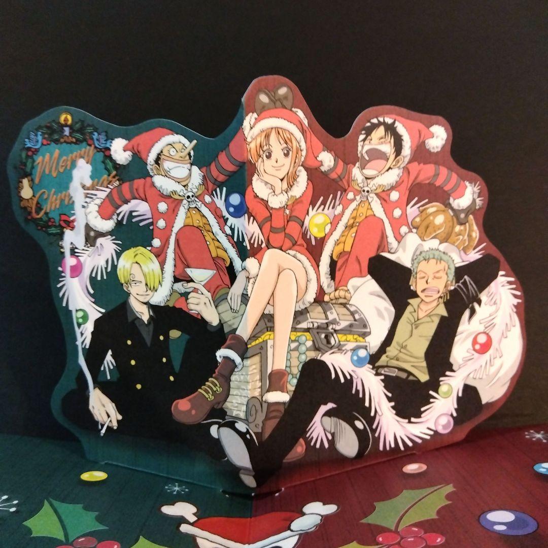 ONEPIECE クリスマスカード ポストカード 初期 当時物 レア レトロ