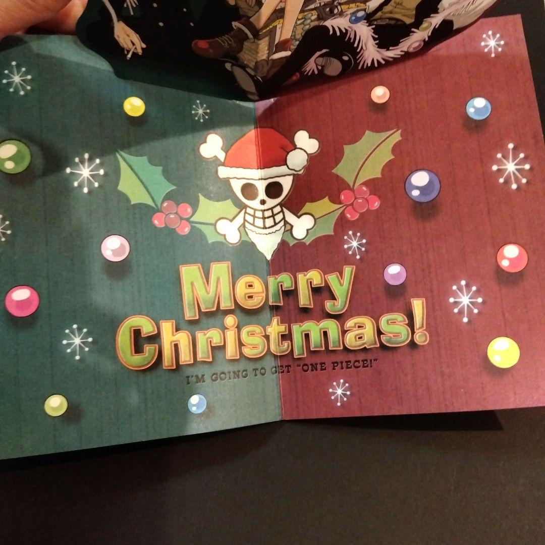 ONEPIECE クリスマスカード ポストカード 初期 当時物 レア レトロ