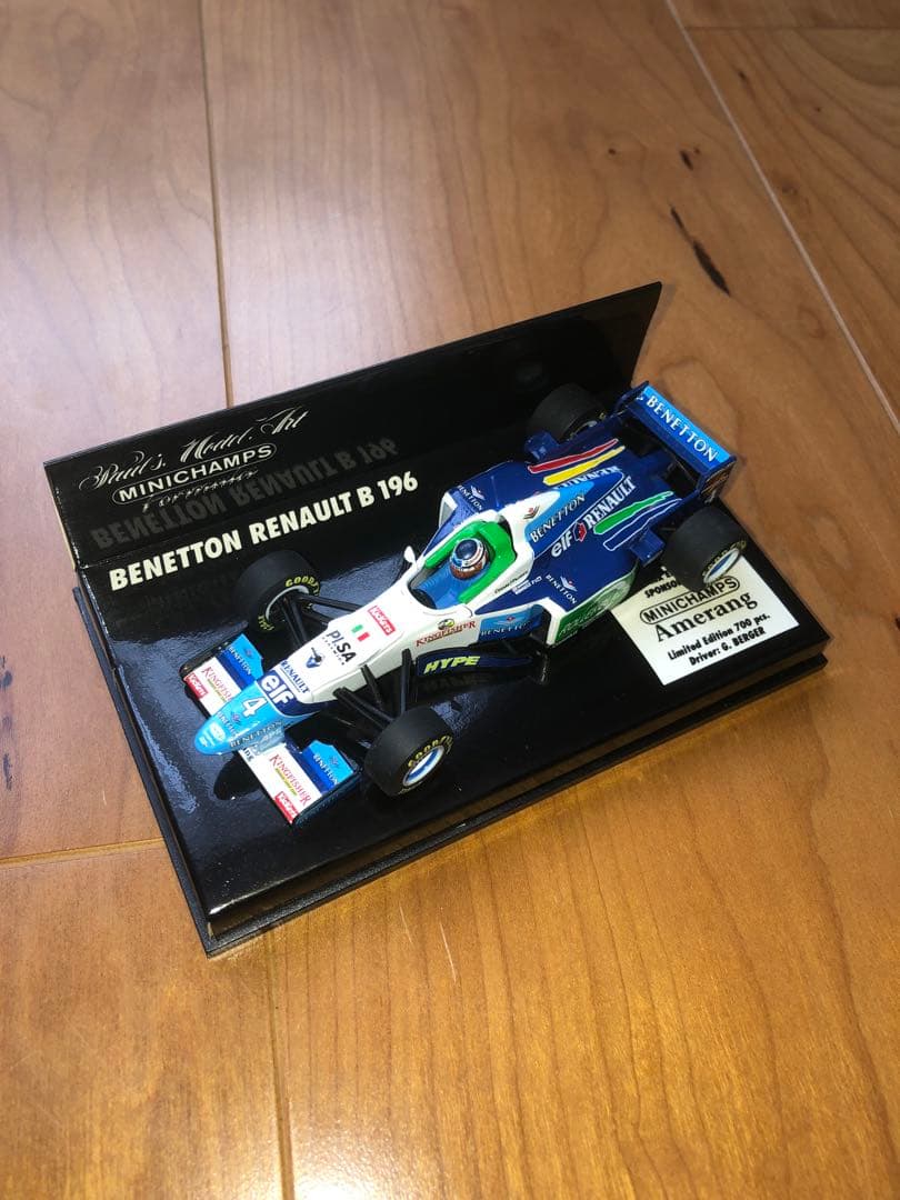 ミニチャンプスF1 ベネトンB196 代理店バージョン　8種コンプリート