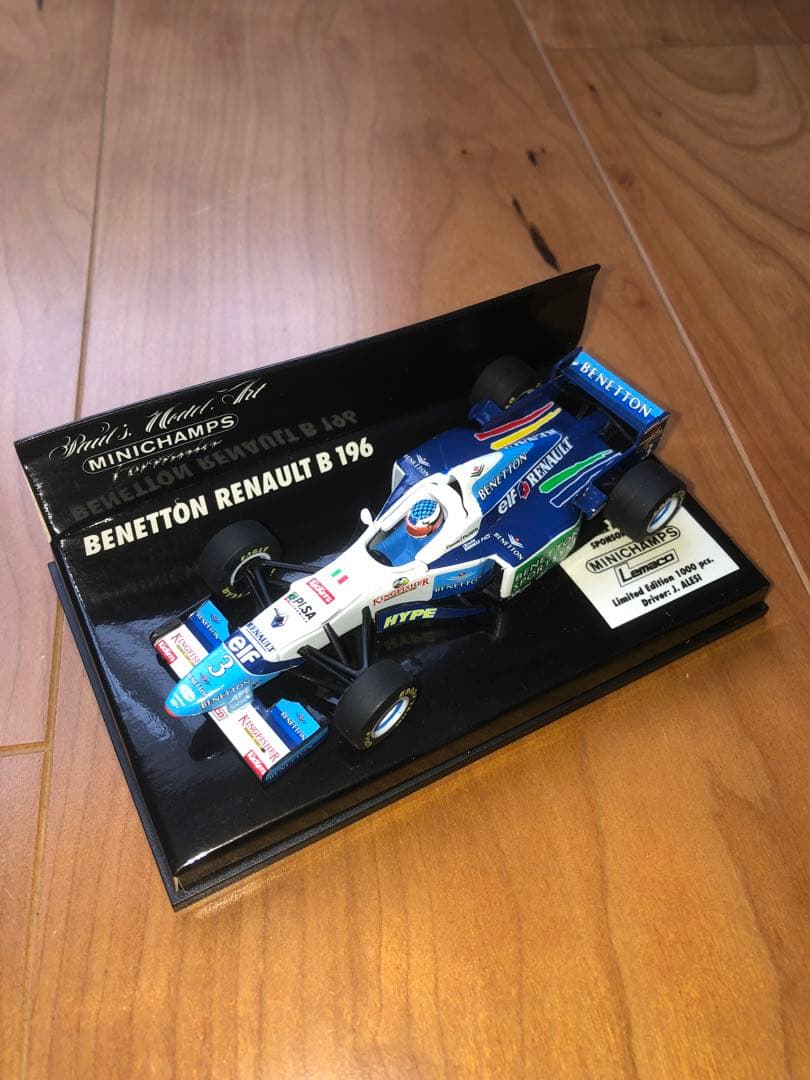 ミニチャンプスF1 ベネトンB196 代理店バージョン　8種コンプリート