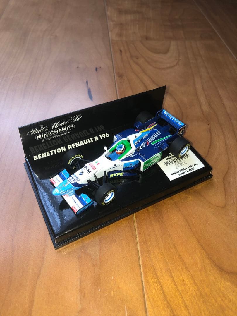 ミニチャンプスF1 ベネトンB196 代理店バージョン　8種コンプリート