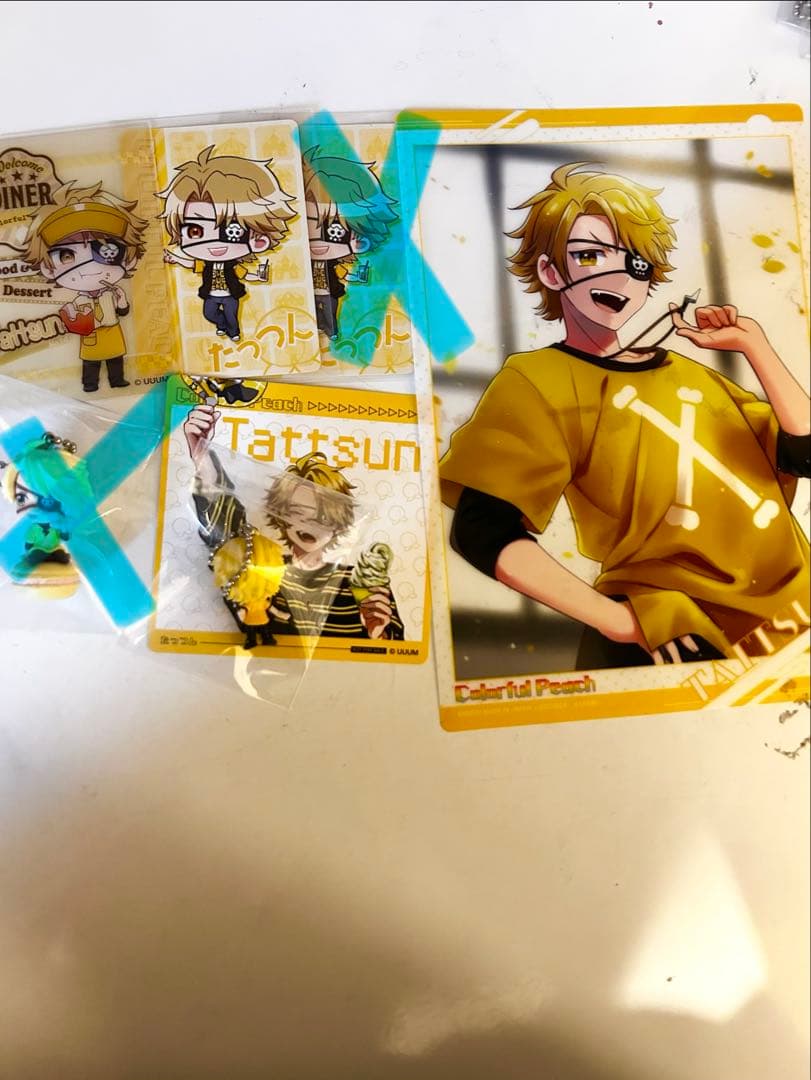 からぴち　カラフルピーチ　迷子グッズ