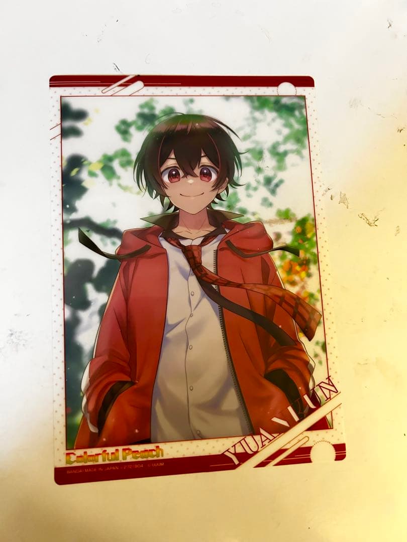 からぴち　カラフルピーチ　迷子グッズ