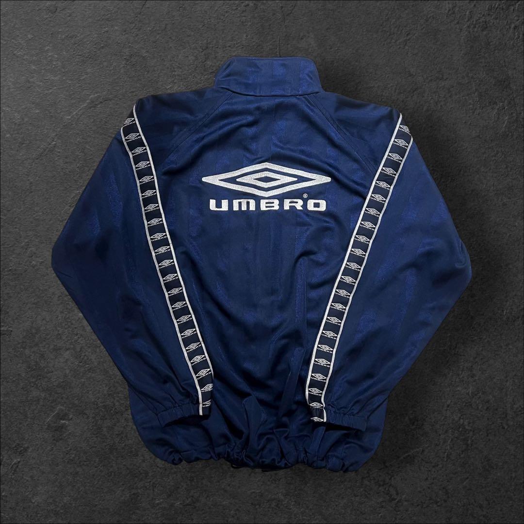 00s アンブロ　チェルシー　トラックジャケット　ドローコード　刺繍　M メンズ