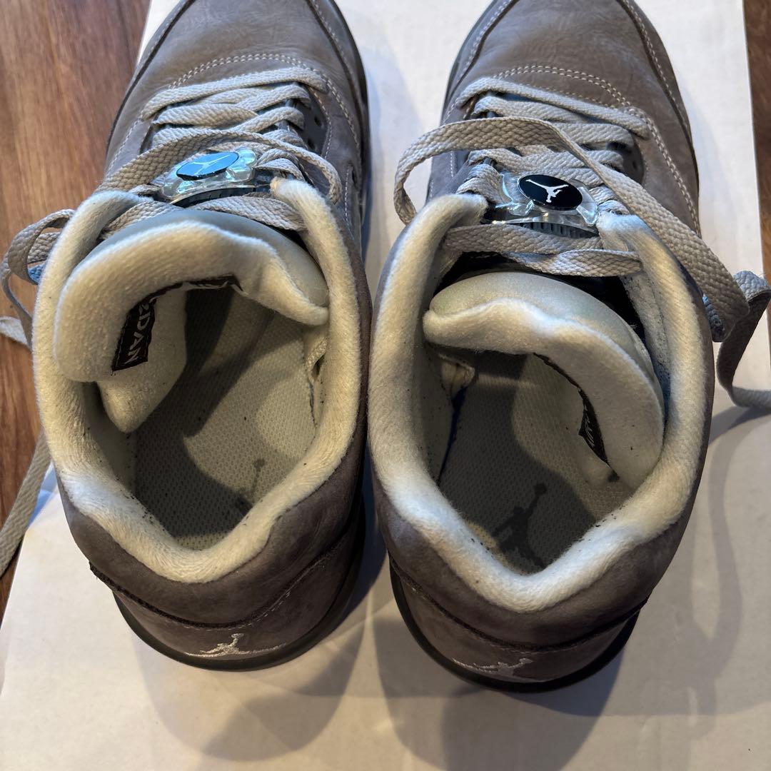 ナイキエアジョーダン5 ゴルフ ウルフグレー　28cm