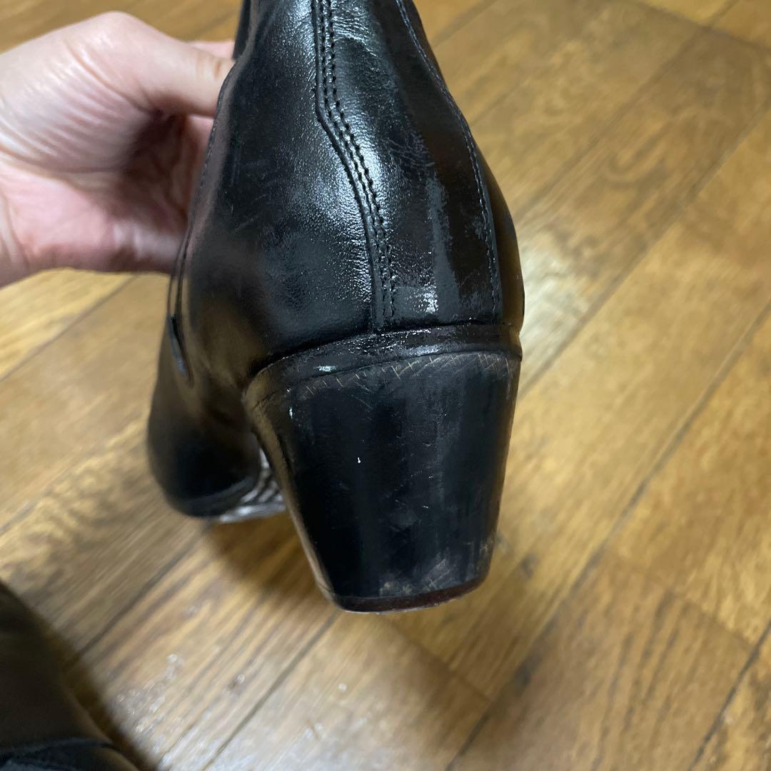 お正月セール　フラメンコ　ブーツ　ボタ　25センチ　メンケス