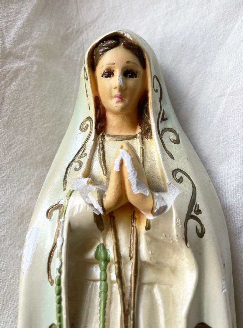 ヴィンテージ　マリア様　置物