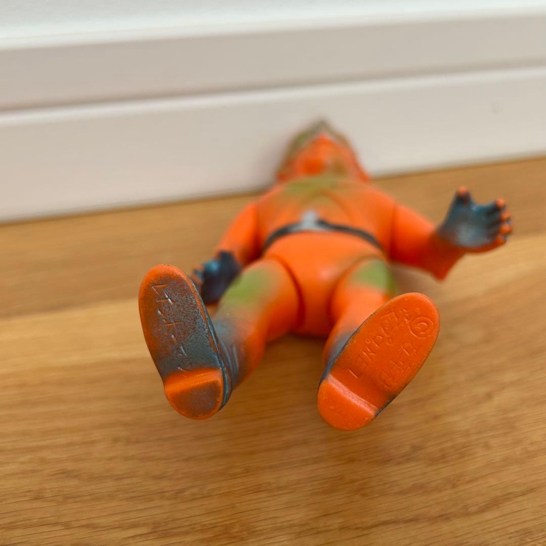 万年社 愛プロNET 愛の戦士レインボーマン ダッシュ5 炎の化身 ソフビ