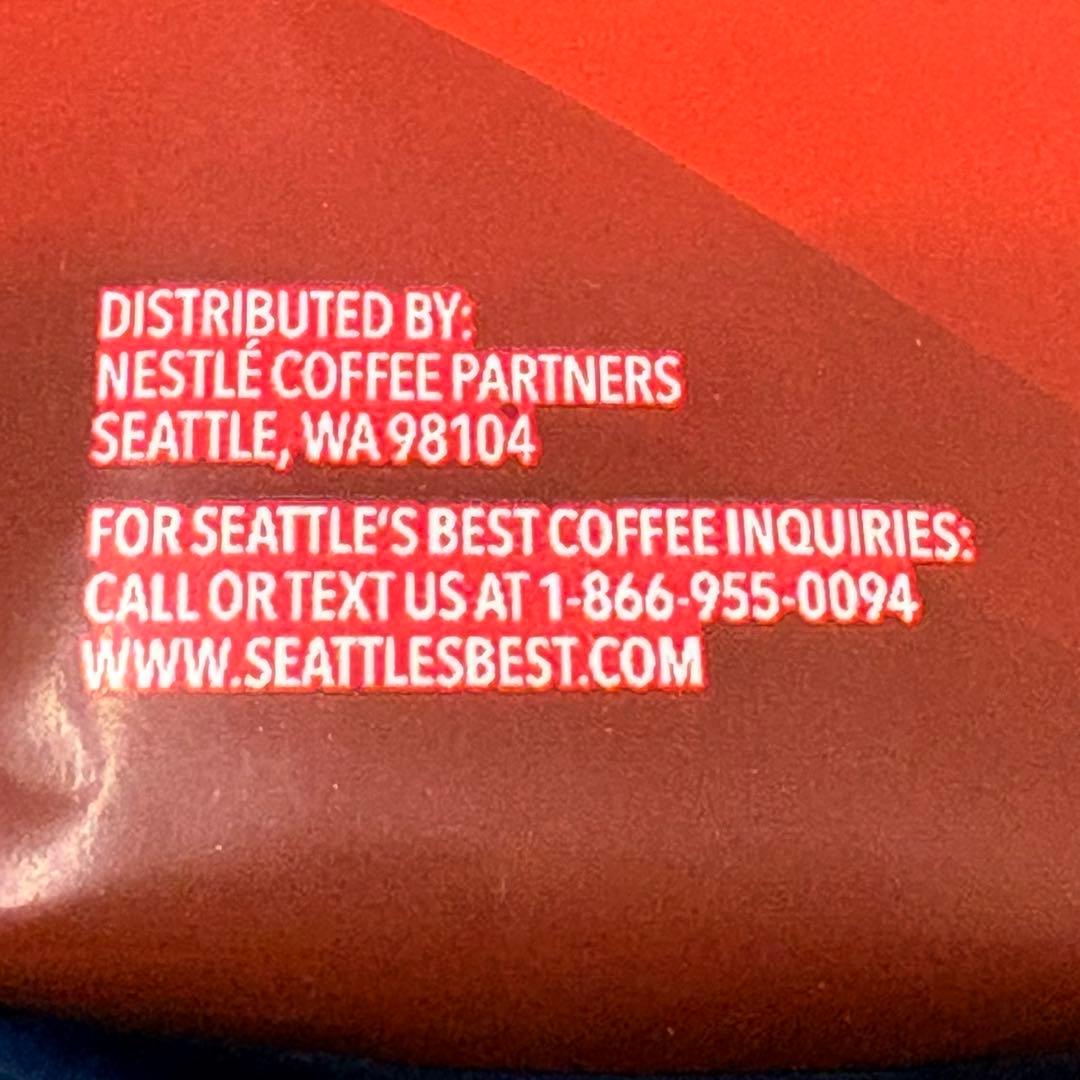 日本未発売❤️シアトルズベストコーヒー❤️アメリカ入手★ミディアムロースト★粉タイプ