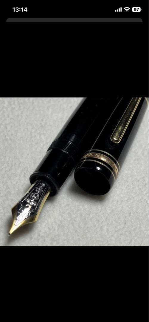 モンブラン 万年筆 マイスターシュテュック 149 18K 750(F)