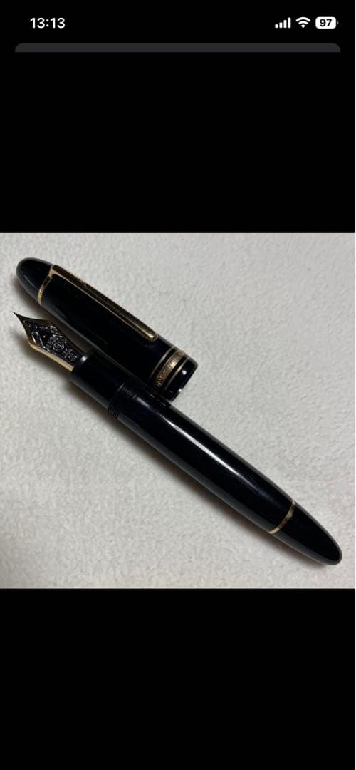 モンブラン 万年筆 マイスターシュテュック 149 18K 750(F)