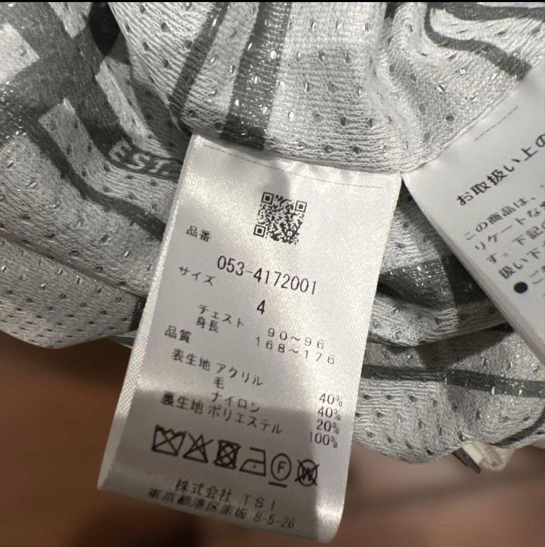 パーリーゲイツメンズ　ジップアップジャケットニット