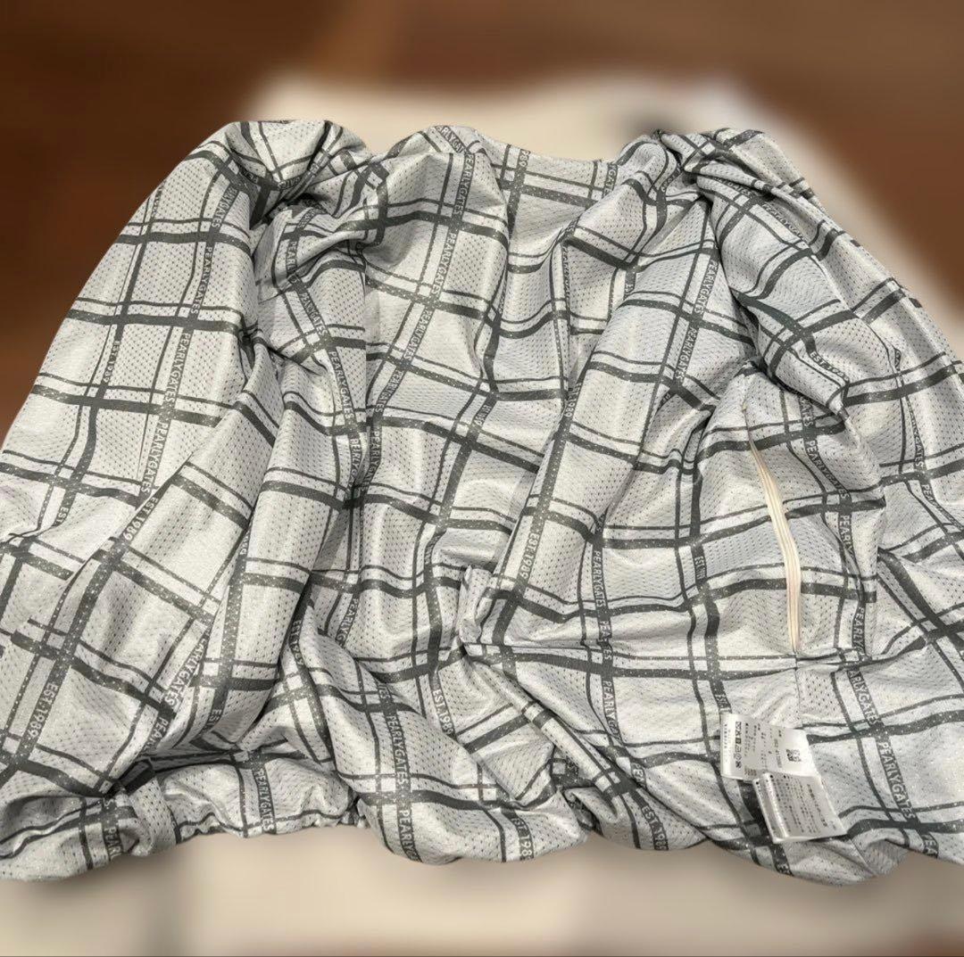 パーリーゲイツメンズ　ジップアップジャケットニット