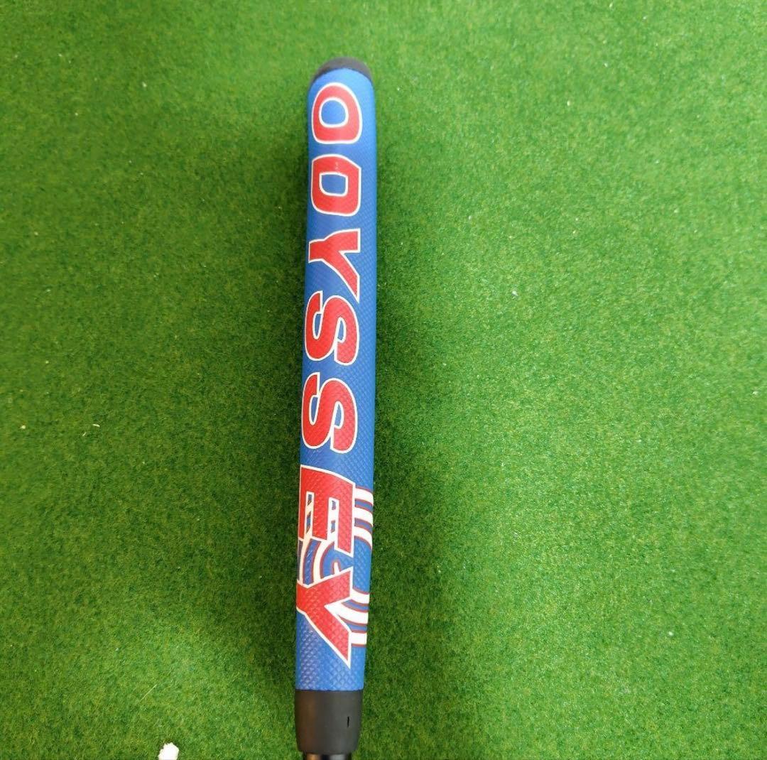 【レフティ】Odyssey　トリプルトラック　2ボール　パター ヘッドカバー付き