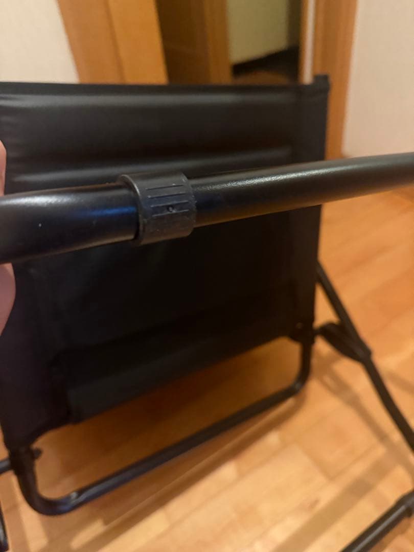 アッソブ☆ ハイバックローバーチェアー☆ブラック