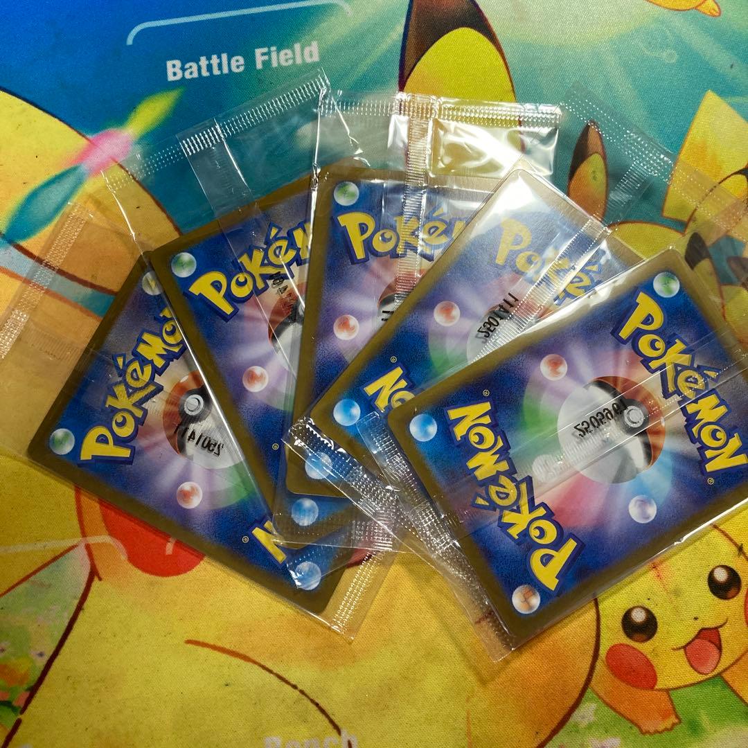 【新品未開封トウホクのピカチュウ プロモカード トウホク スペシャルBOX 5枚