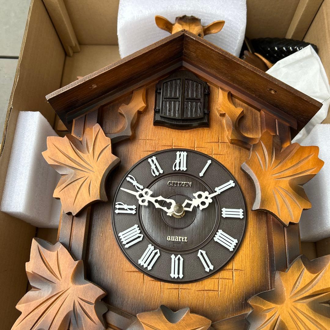 Guten カウクロック auratz 木製