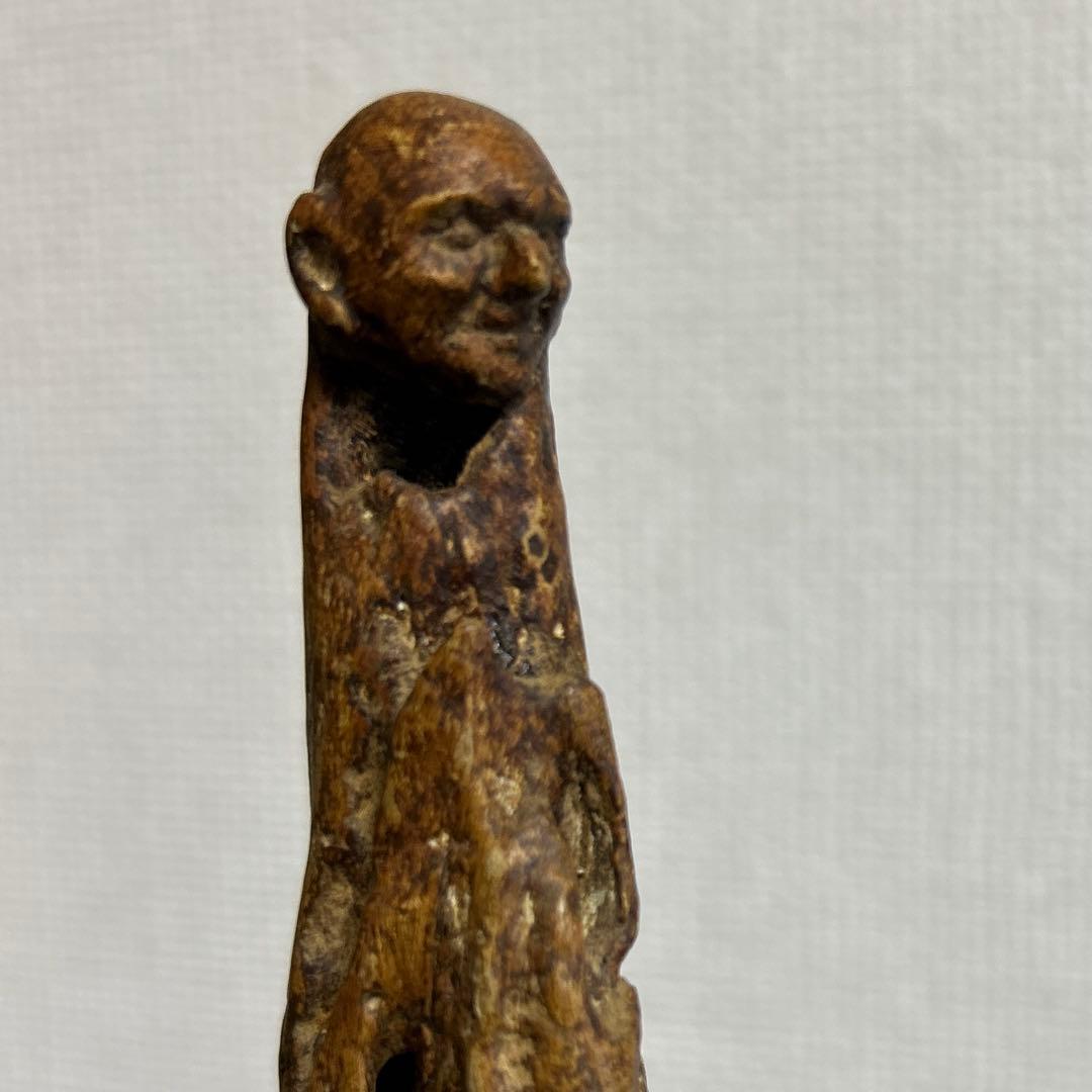 三瓶祐治氏　作品「漂流仏 羅漢」