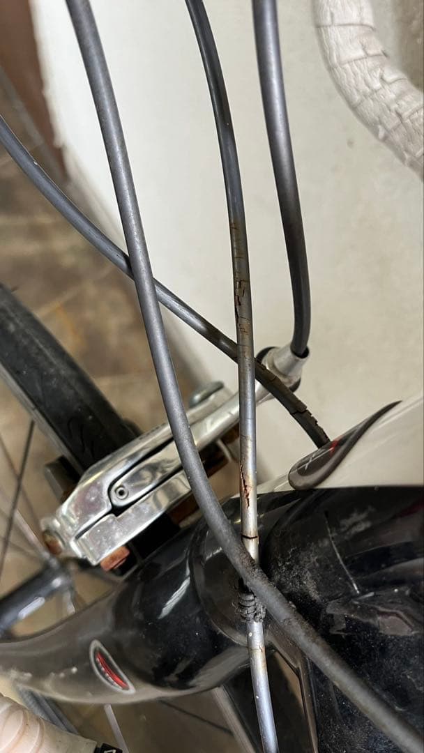 自転車　本体　アンカー　ロードバイク　競輪　ホワイト　ブラック