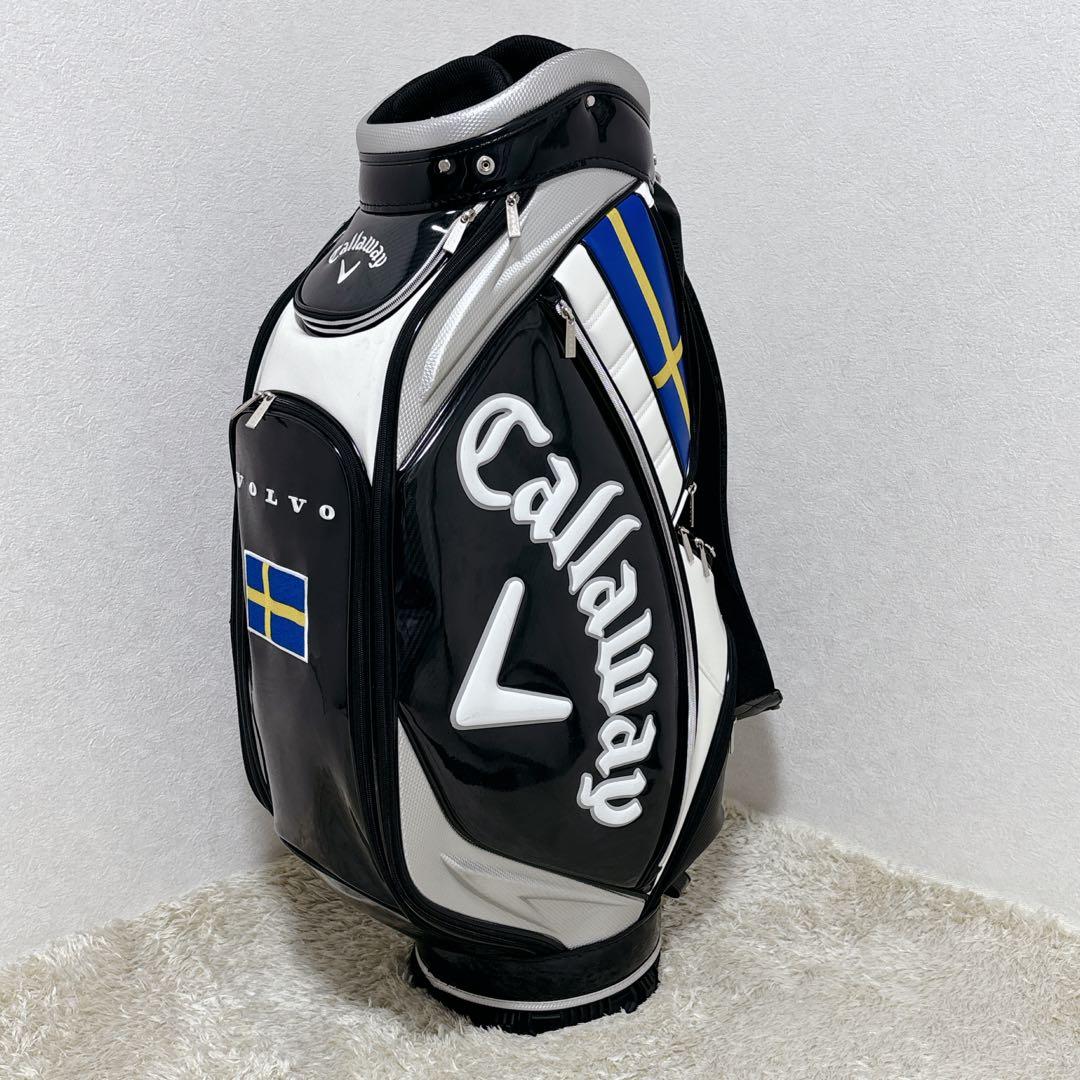 【美品】キャロウェイ ボルボ カート キャディバッグ 9.5型