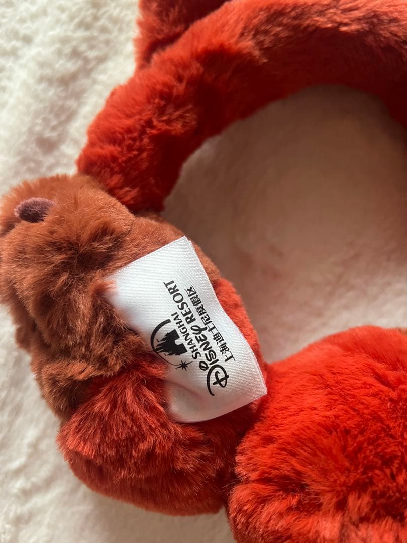 レア品 上海ディズニー ズートピア ニック イヤーマフ キーホルダーセット