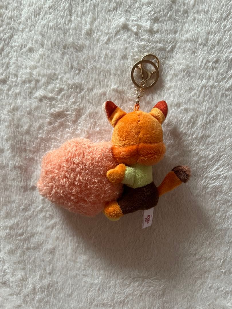 レア品 上海ディズニー ズートピア ニック イヤーマフ キーホルダーセット