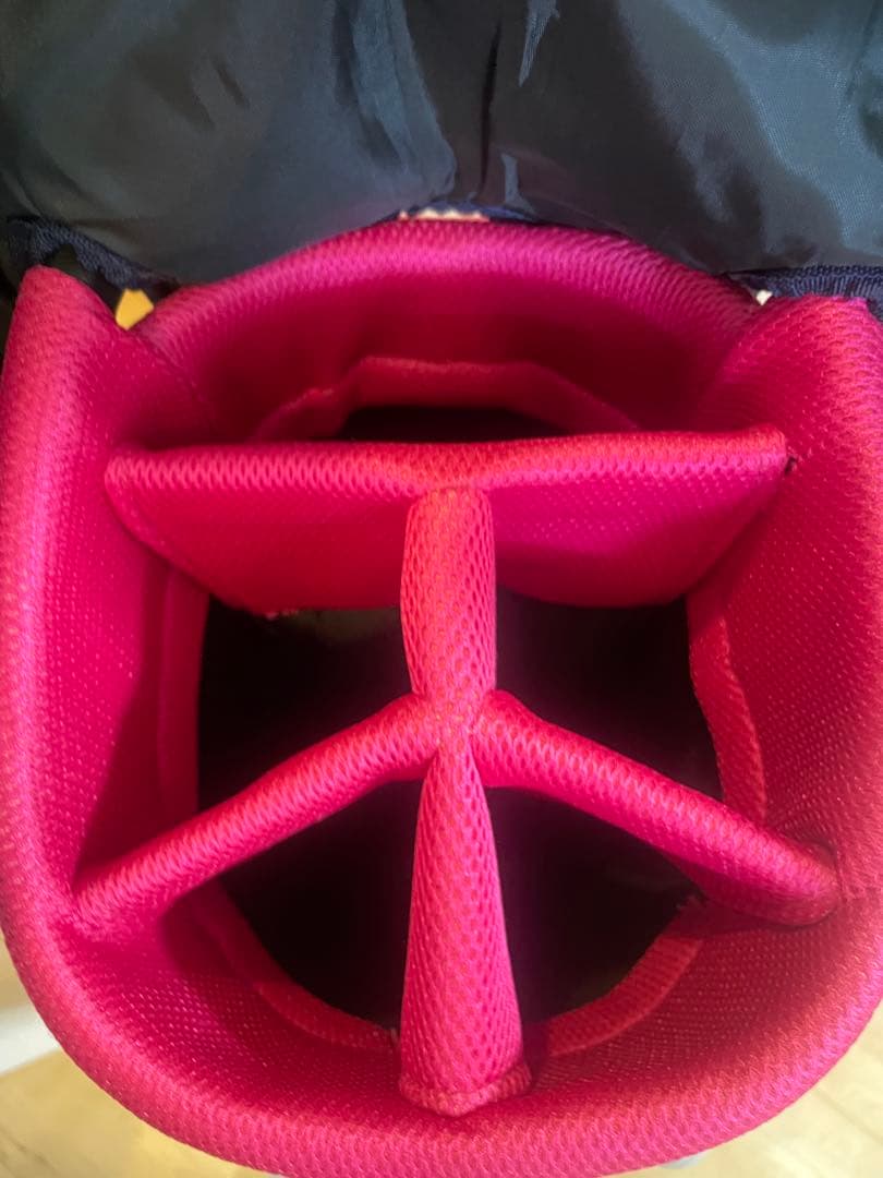 サマンサタバサ 限定　レア　エナメル　キャディバッグ　ネイビー 新品