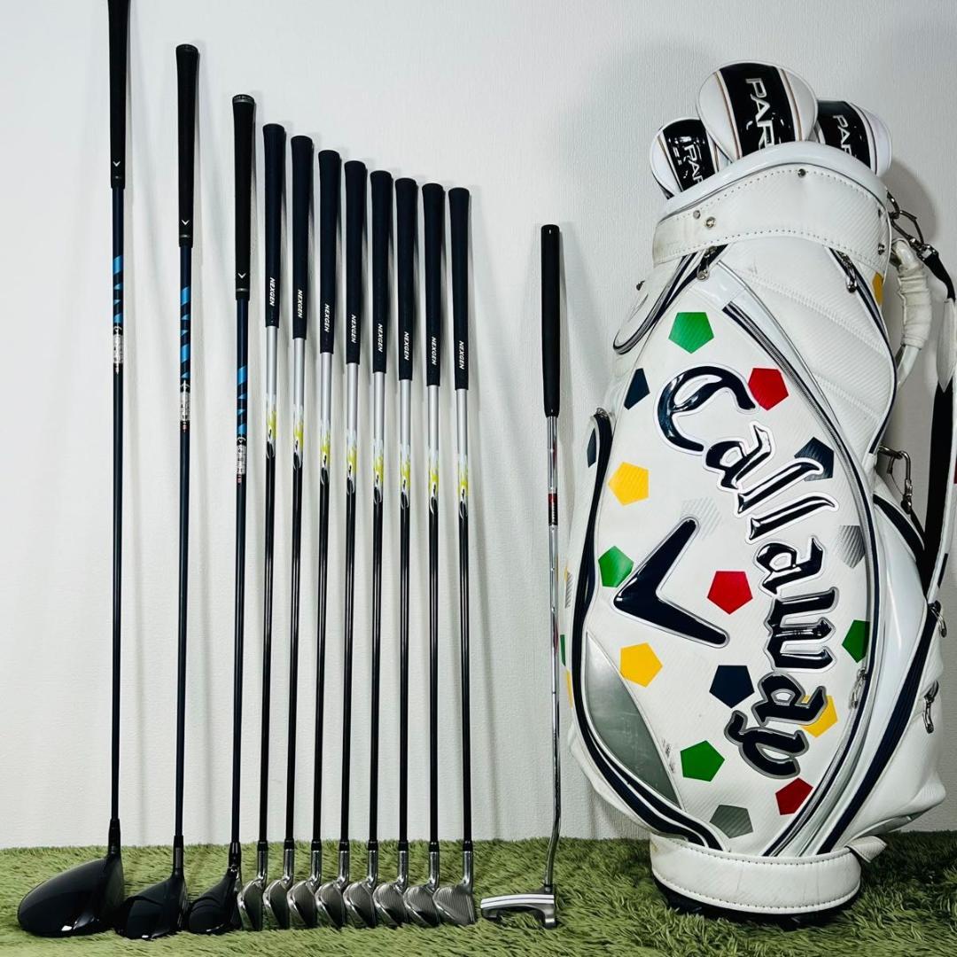 キャロウェイ パラダイム 12本セット メンズゴルフ 初心者 入門 大人気モデル