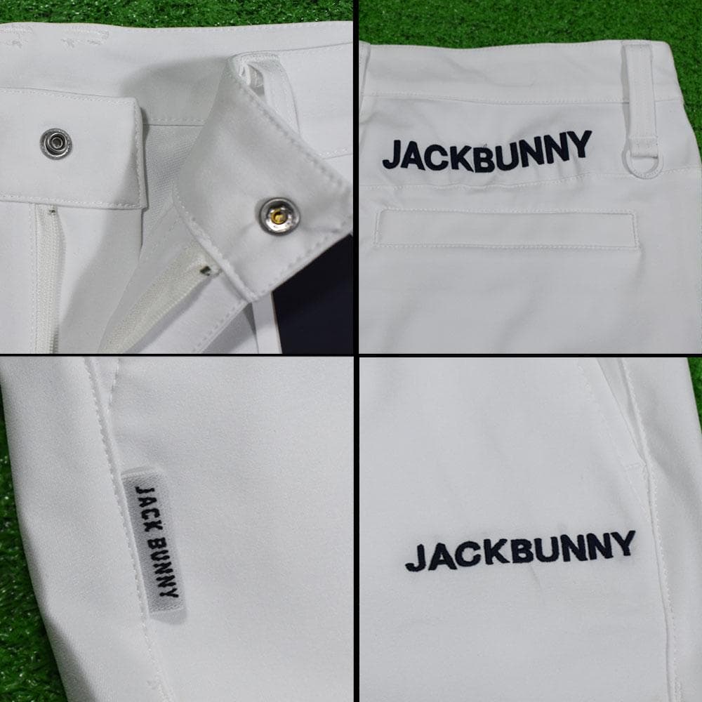Jack Bunny!!/ジャックバニー ゴルフ パンツ【ホワイト/５】新品！