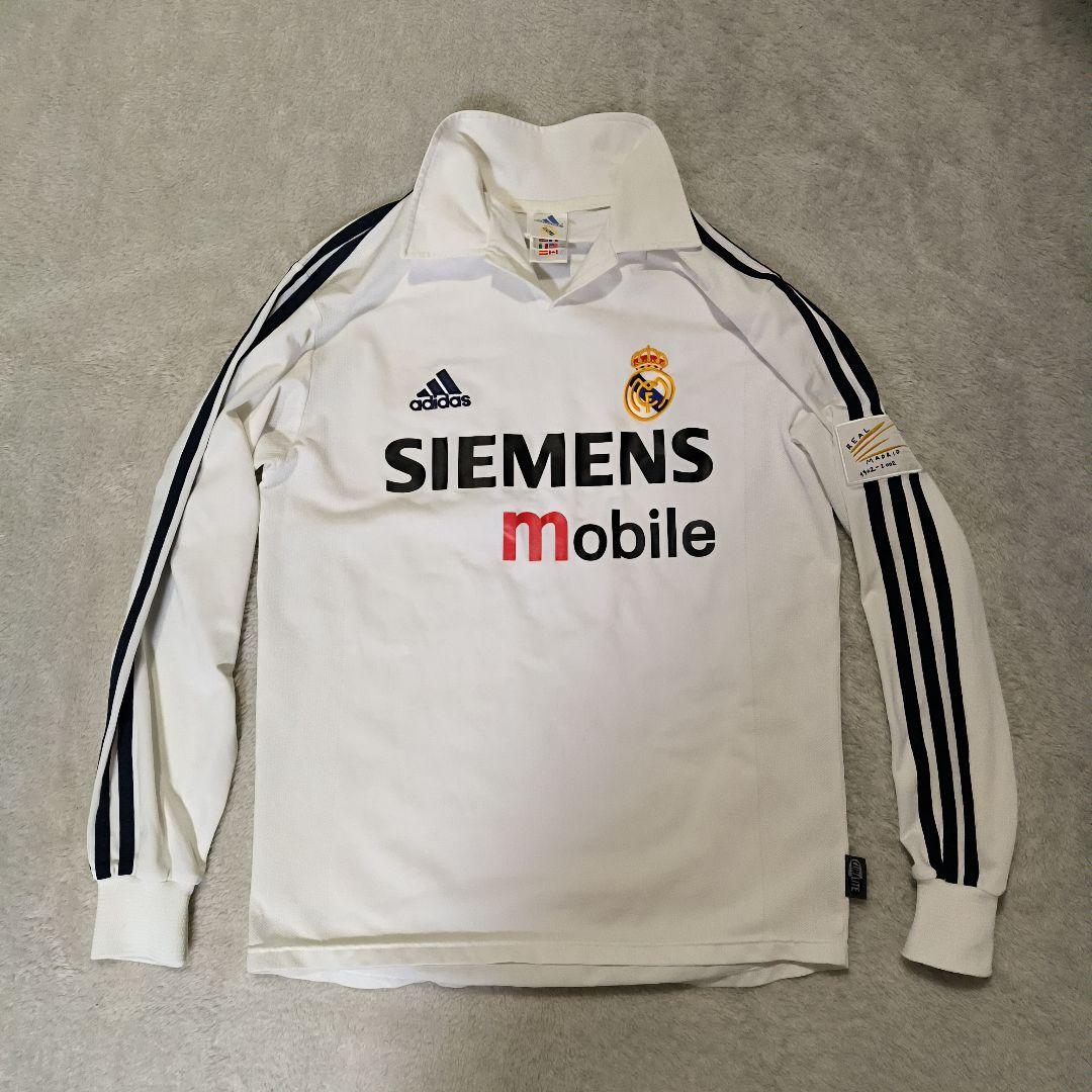 100周年　レアル・マドリード adidas ホワイトジャージ　ユニフォーム