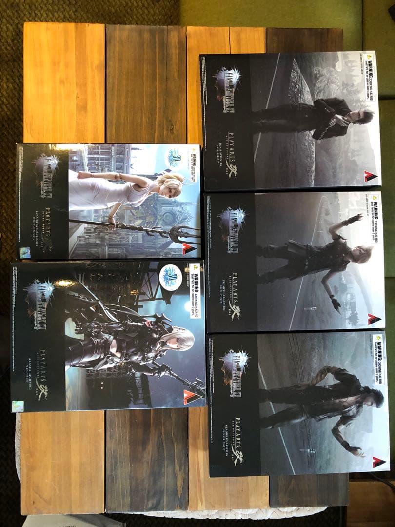 プレイアーツ 改　ファイナルファンタジー15 まとめ売り　アラネア台座欠損