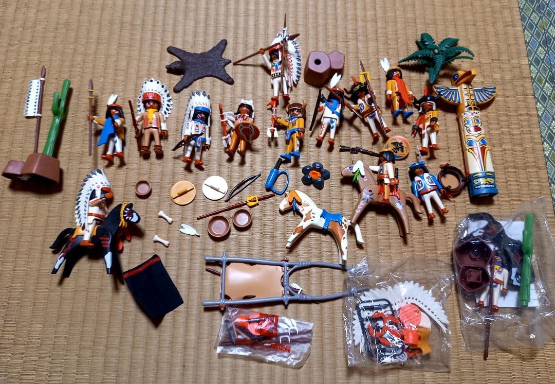 セール　playmobil プレイモービル インディアン ネイティブアメリカン