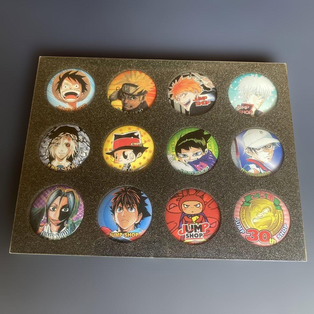 ジャンプショップ　記念缶バッジセット