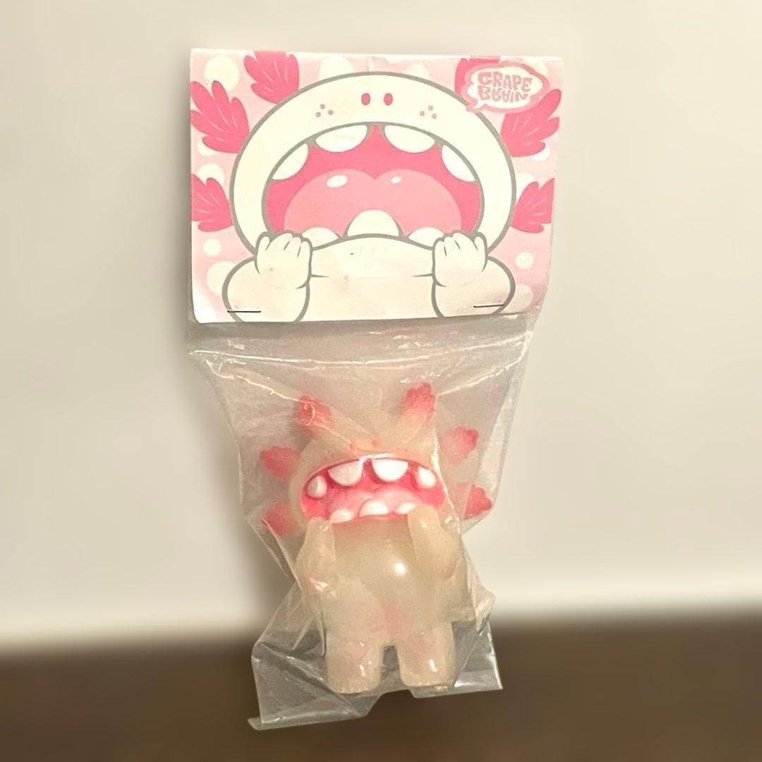 GRAPE BRAIN ロッキャクウーパー まかろに 乳白成型/白/ピンク