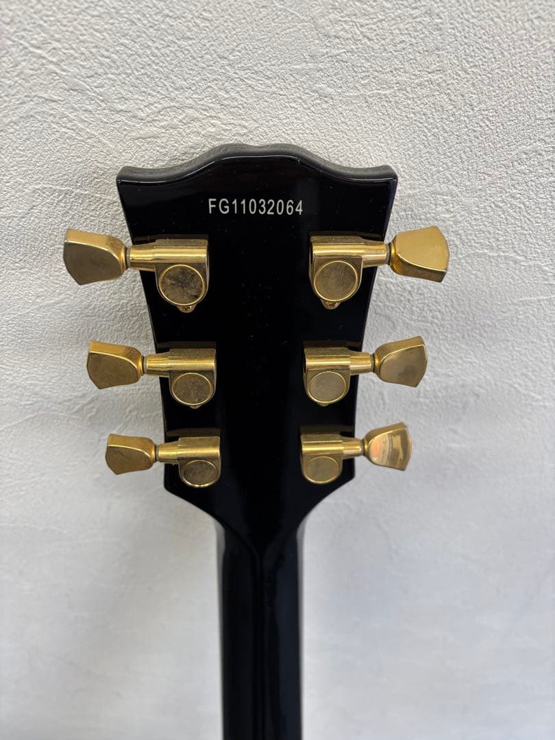 ハバーンド　Burny ブラック エレキギター レスポールスタイル