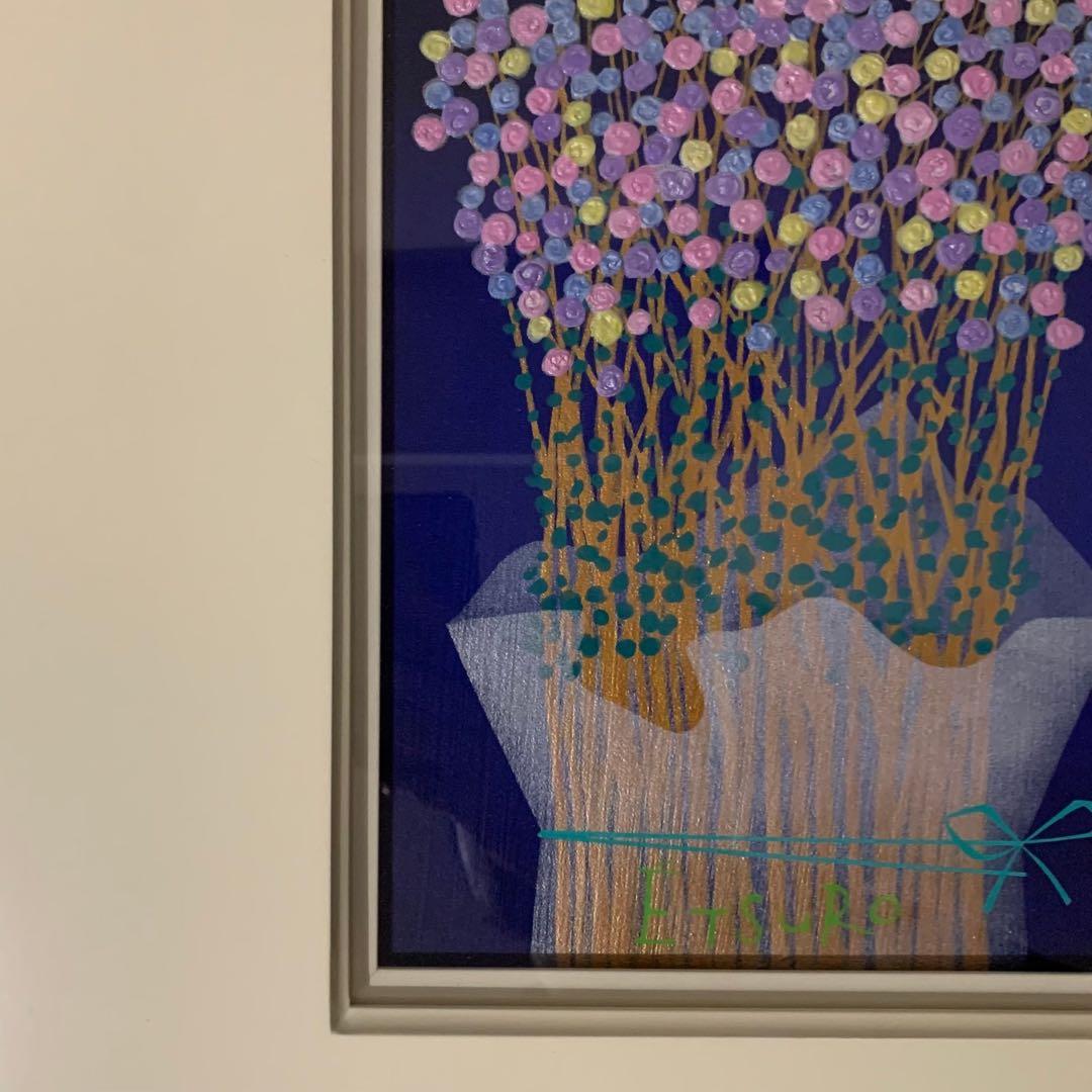 鈴木悦郎先生の絵画　春告げ花