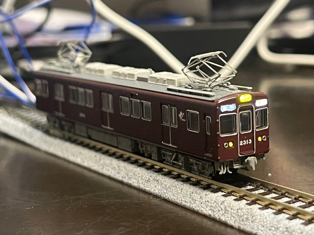 【パーツ一部使用】A-6821 阪急電鉄2300系2313編成　晩年7両セット