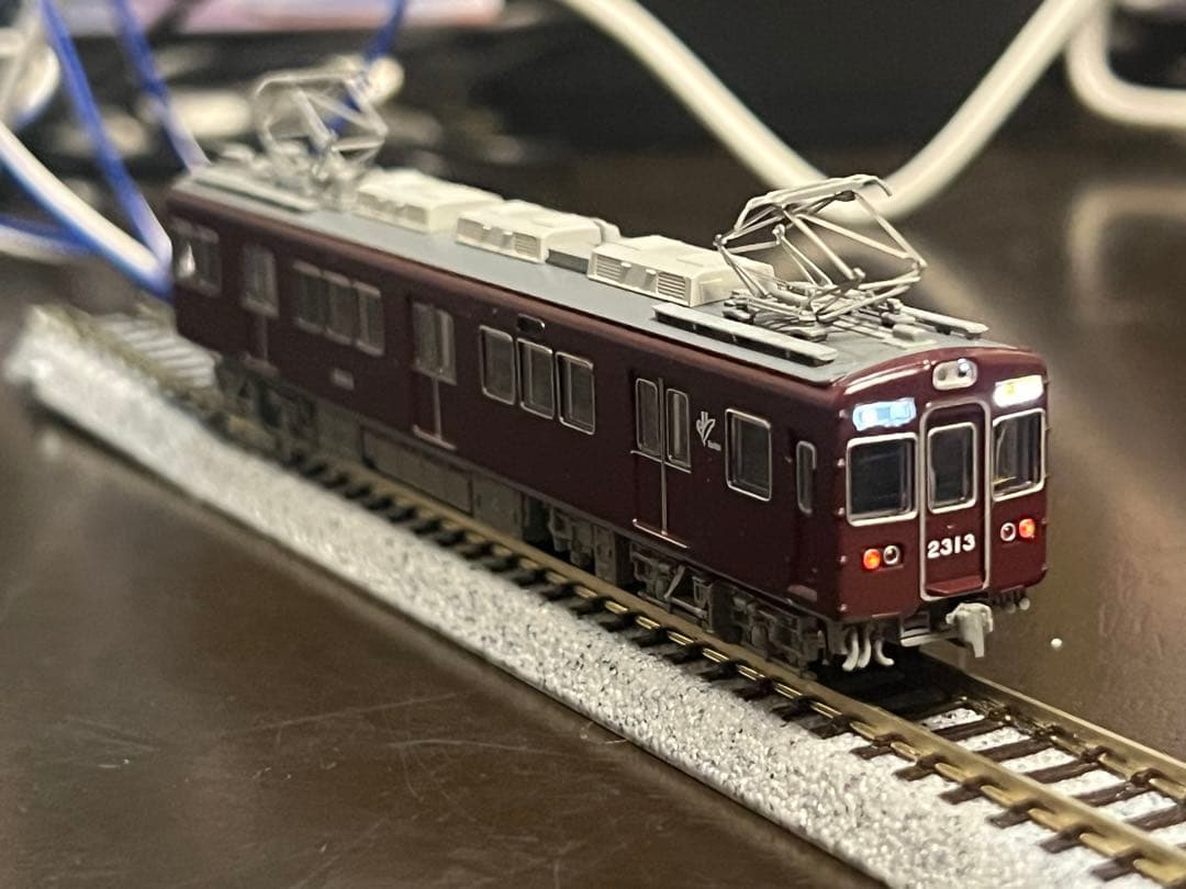 【パーツ一部使用】A-6821 阪急電鉄2300系2313編成　晩年7両セット