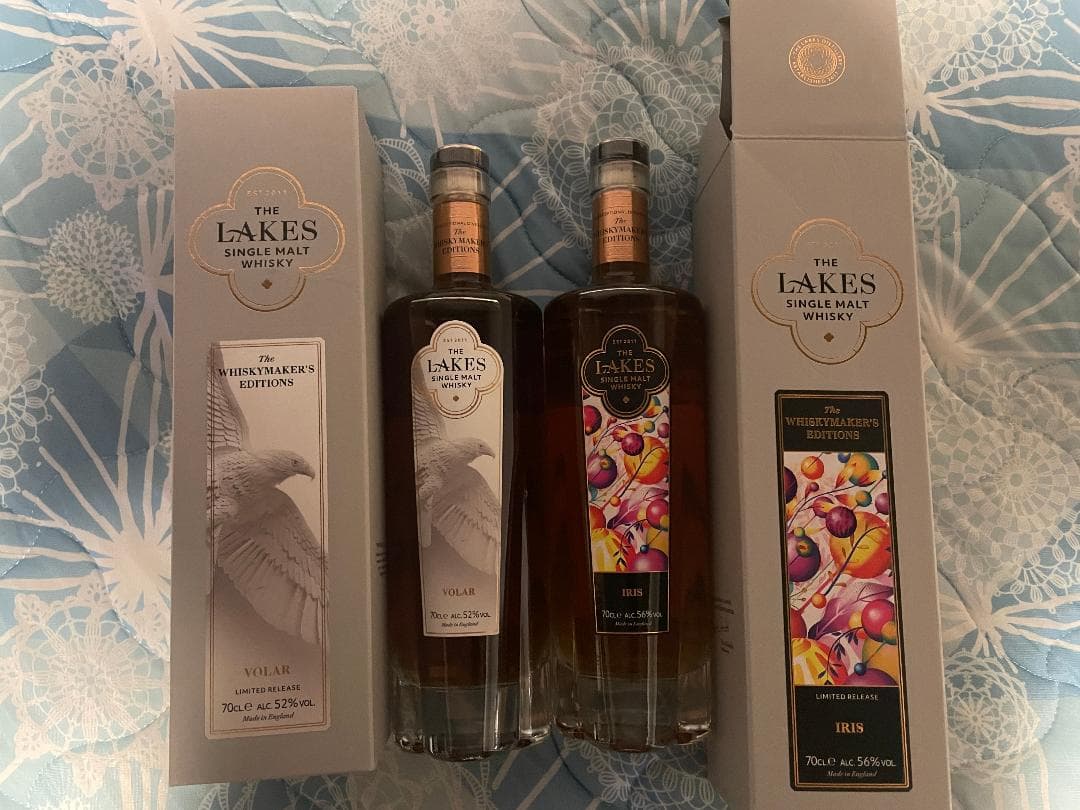 年内まで特価　THE LAKES シングルモルトウイスキー 2本セット